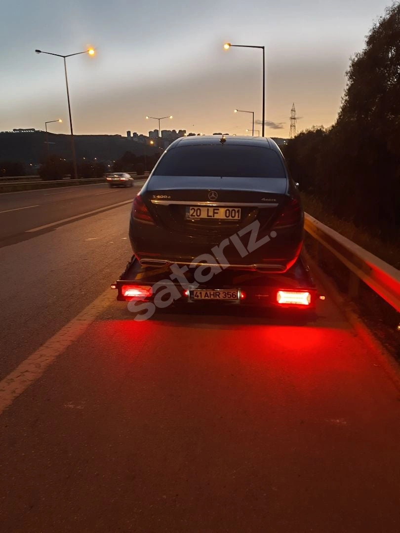 kurtarıcı çekici taşıyıcı sarı tepe lambalı özel amaçlı