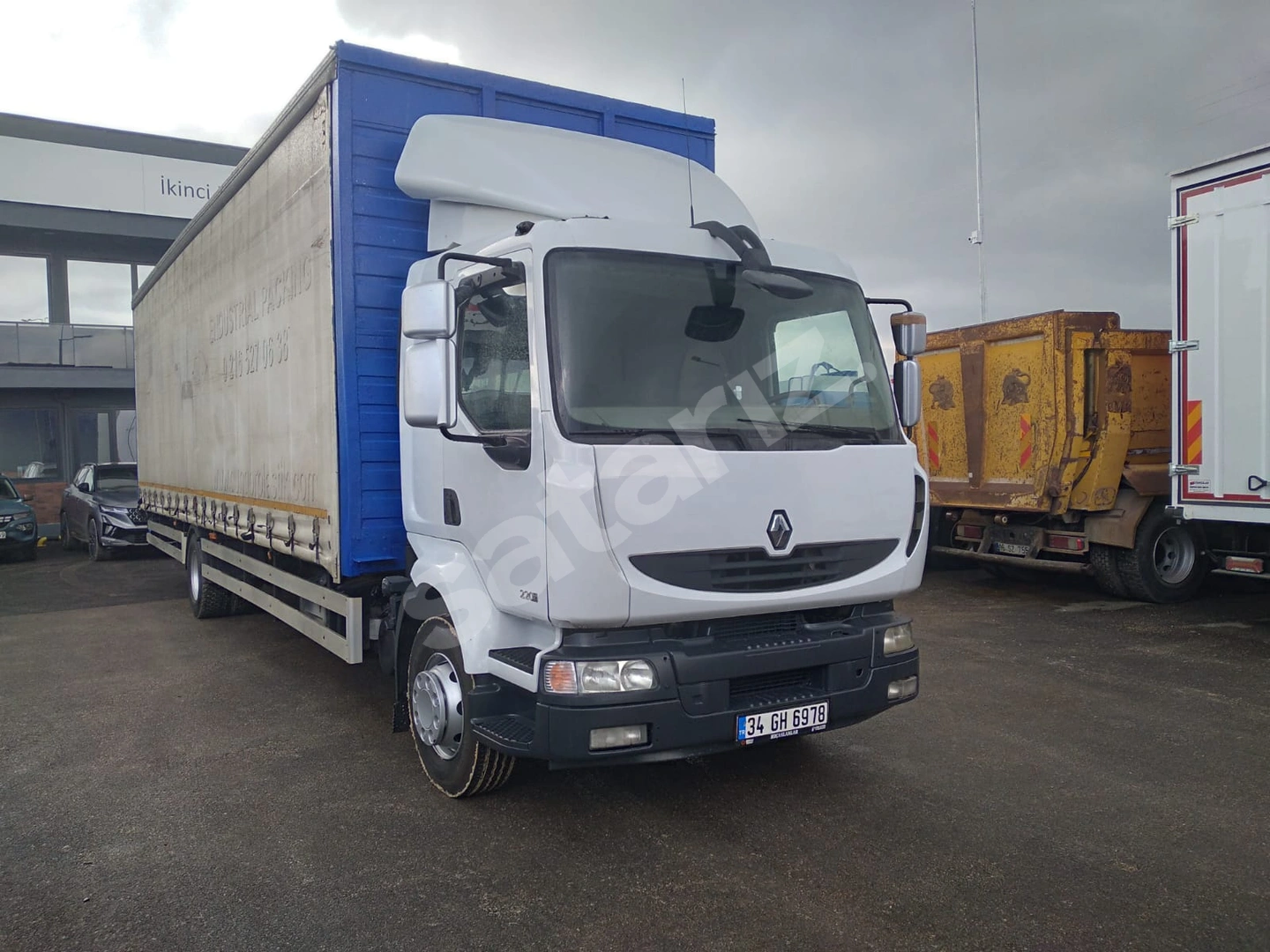 KOÇASLANLAR2 RENAULT MIDLUM 220.16 KAPALI KASA KAMYON 2011 MODEL