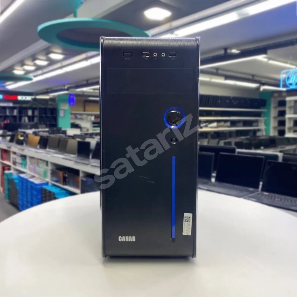 PC CANAR DİKEY İ3 4.NESİL 8GB DDR3 120GB SSD 1XVGA 1XSP O/B 2.EL