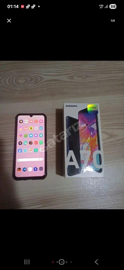 SAMSUNG GALAXY A70 AKILLI TELEFON