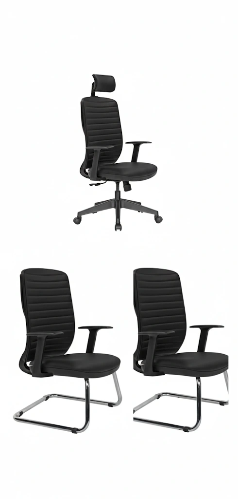AKBÜRO OTTO 3'LÜ KOLTUK SETİ