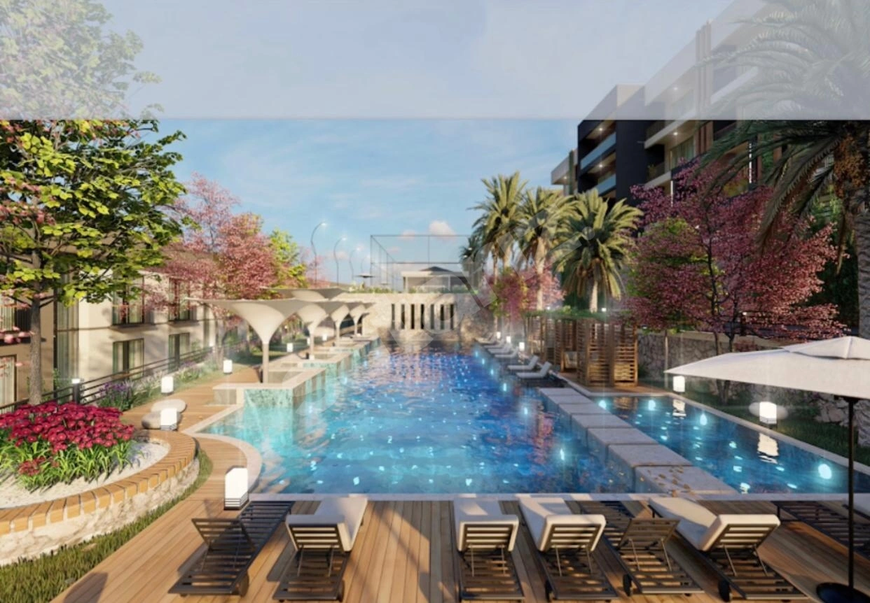 DİDİM AKBÜKTE, 35.000 M²LİK DEV PROJEDE DENİZ MANZARALI 1+1 DA