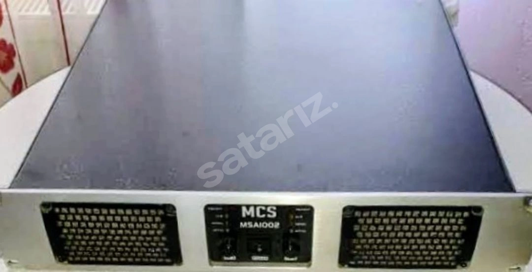 MCS Power,  BEHRİNGER mixer