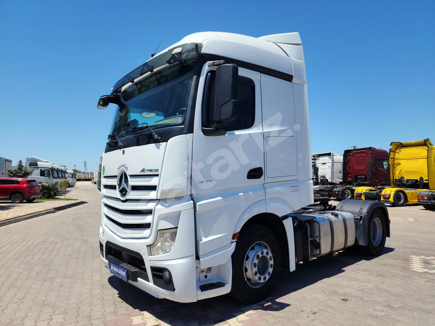 ▌UĞUR GALERİ ▌DEN 2021 MOD. ACTROS 1848 ROTERADAR -ADR ÇEKİCİ