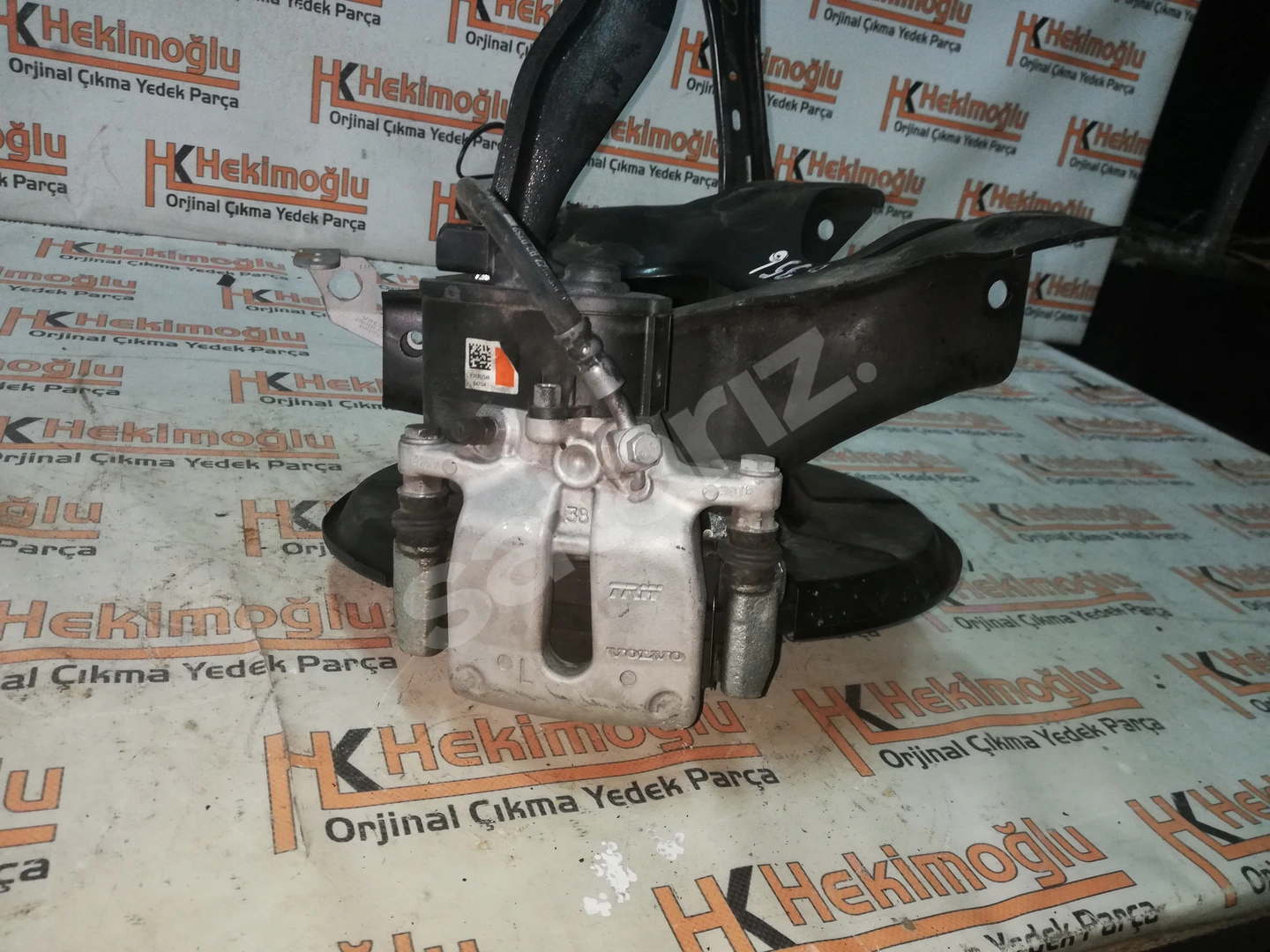 VOLVO S60 ARKA SOL TAŞIYICI DİSK KALİPER KOMPLE SÖKME HATASIZ 6915A969