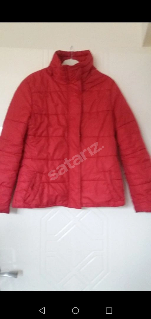 Fermuarlı Çıtçıtlı Mont