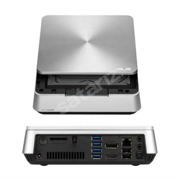 Asus Vivopc VM42 Celeron 2980U 8gb Ram 120GB SSD Mini Bilgisayar - Windows 10 - Windows 11 - 2. El Teşhir Ürün Kozmetik 10/9