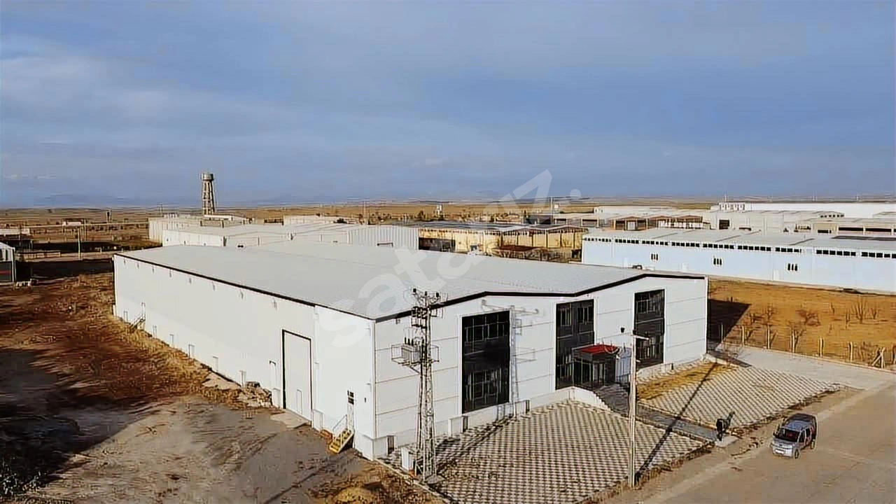 OSB BÖLGESİNDE 3500 KAPALI 10.000 m2 ARSALI ACİL FABRİKA