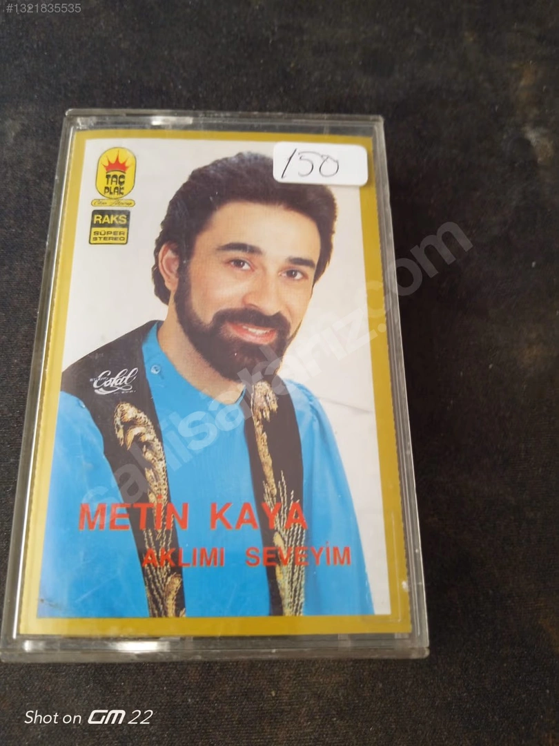 Metin Kaya 'Aklımı Seveyim' Müzik Kaseti