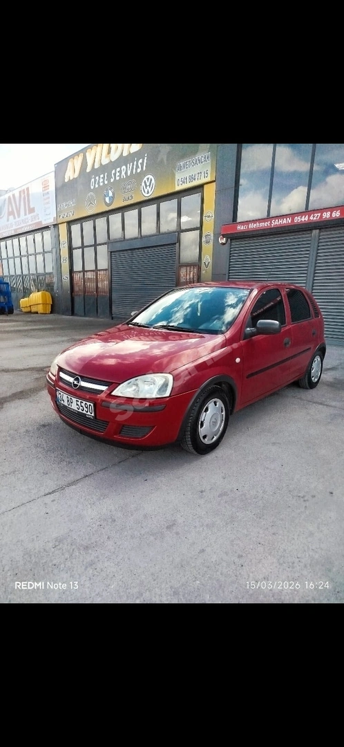 Bireyselden 155.000 KM'de 2005 Model Opel Corsa 1.2 Twinport Essentia