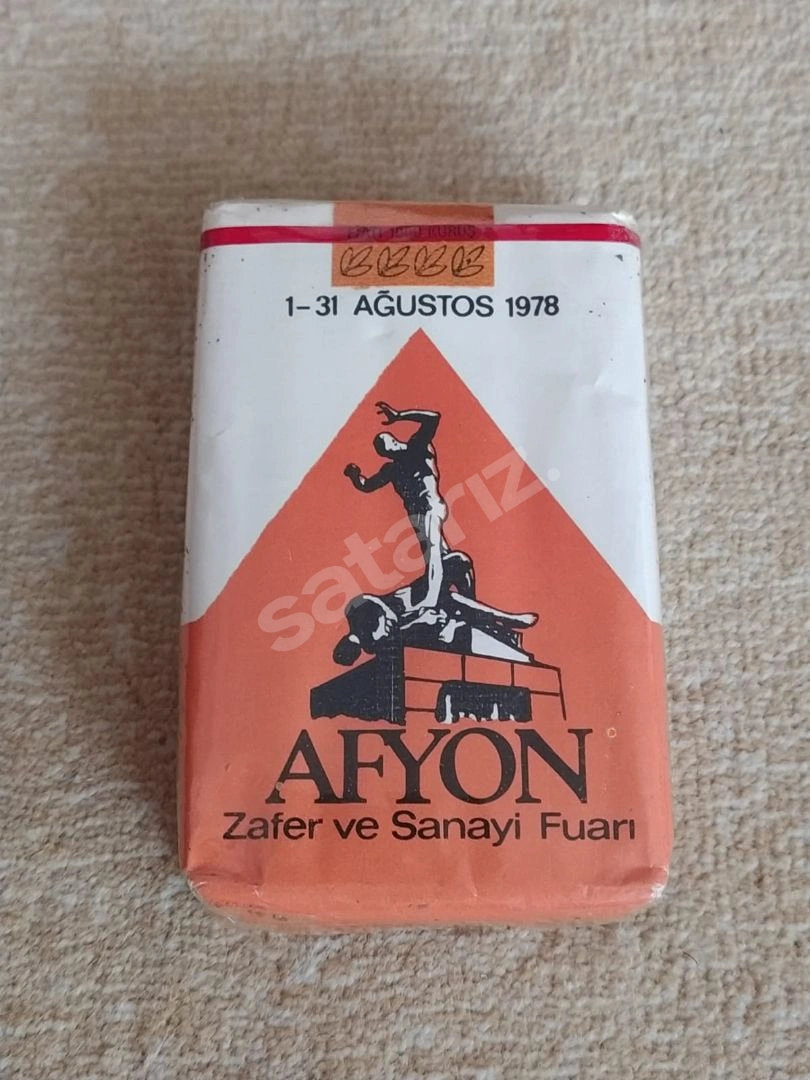1978 Yılından Afyon İçin Özel Üretim Kutu