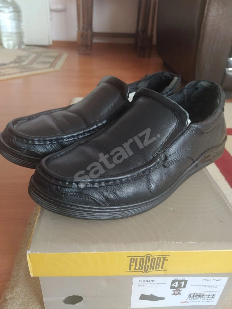 Flogart Marka Orjinal Deri Ayakkabı 41 Numara