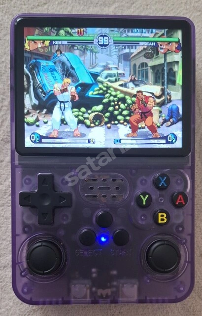 R36S ORJİNAL DATA FROG ÇİFT ÇİP 23154 OYUN 128 GB SD KART
