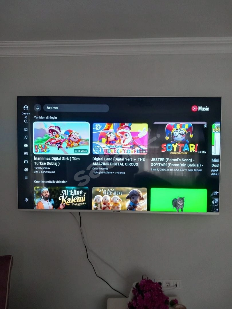 75 İnç 190 Ekran 4K Ultra HD Android Webos Televizyon Garantili